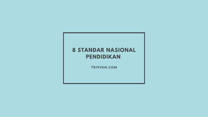 Pendidikan nasional standar