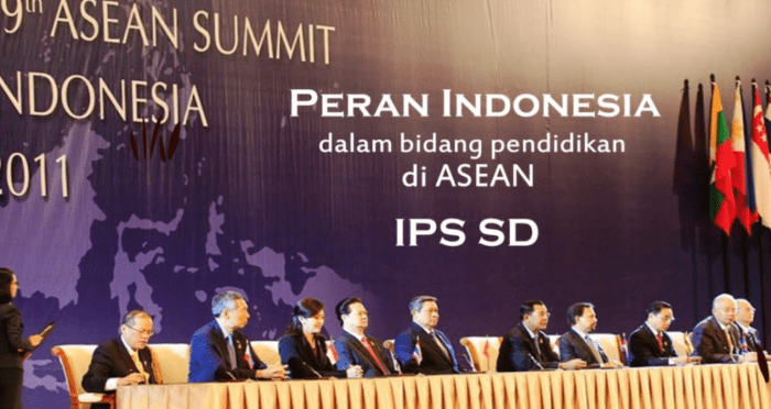 Tuliskan tiga peran indonesia di asean dalam bidang pendidikan