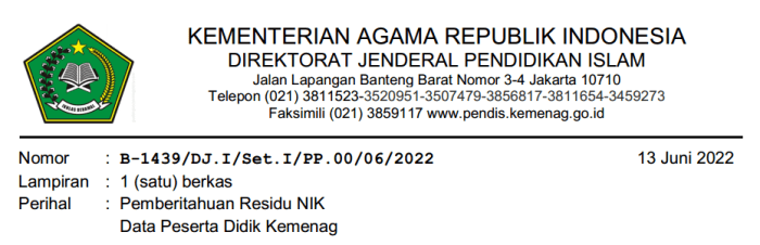 Verifikasi Peserta Didik Residu: Identifikasi dan Dukungan Kebutuhan Khusus 1 Verval peserta didik residu