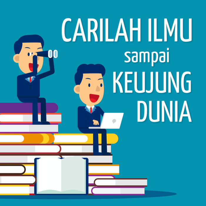 Poster pendidikan simple dan menarik