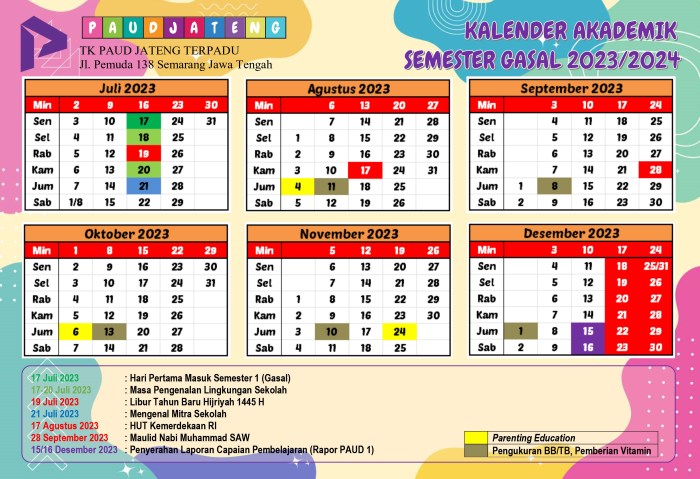 Kalender pendidikan 2024/2025