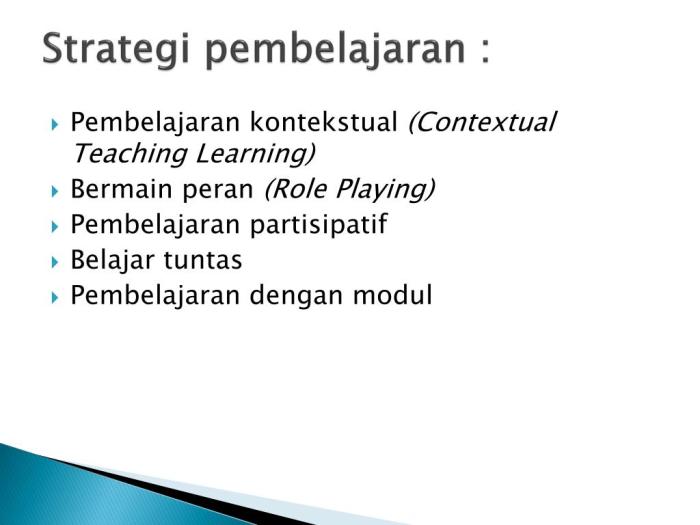Rpp pembelajaran materi bidang diagonal Strategi pembelajaran fisika pdf