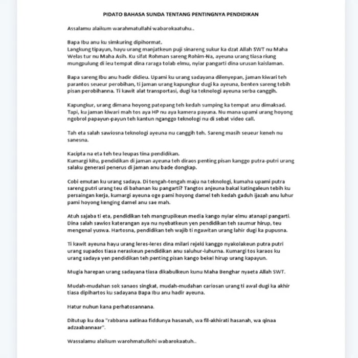 Pidato ilmu menuntut keutamaan Pidato tentang pentingnya pendidikan