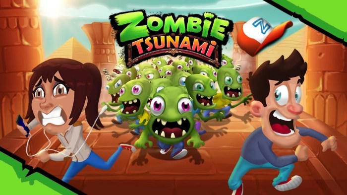 Game online zombie tsunami